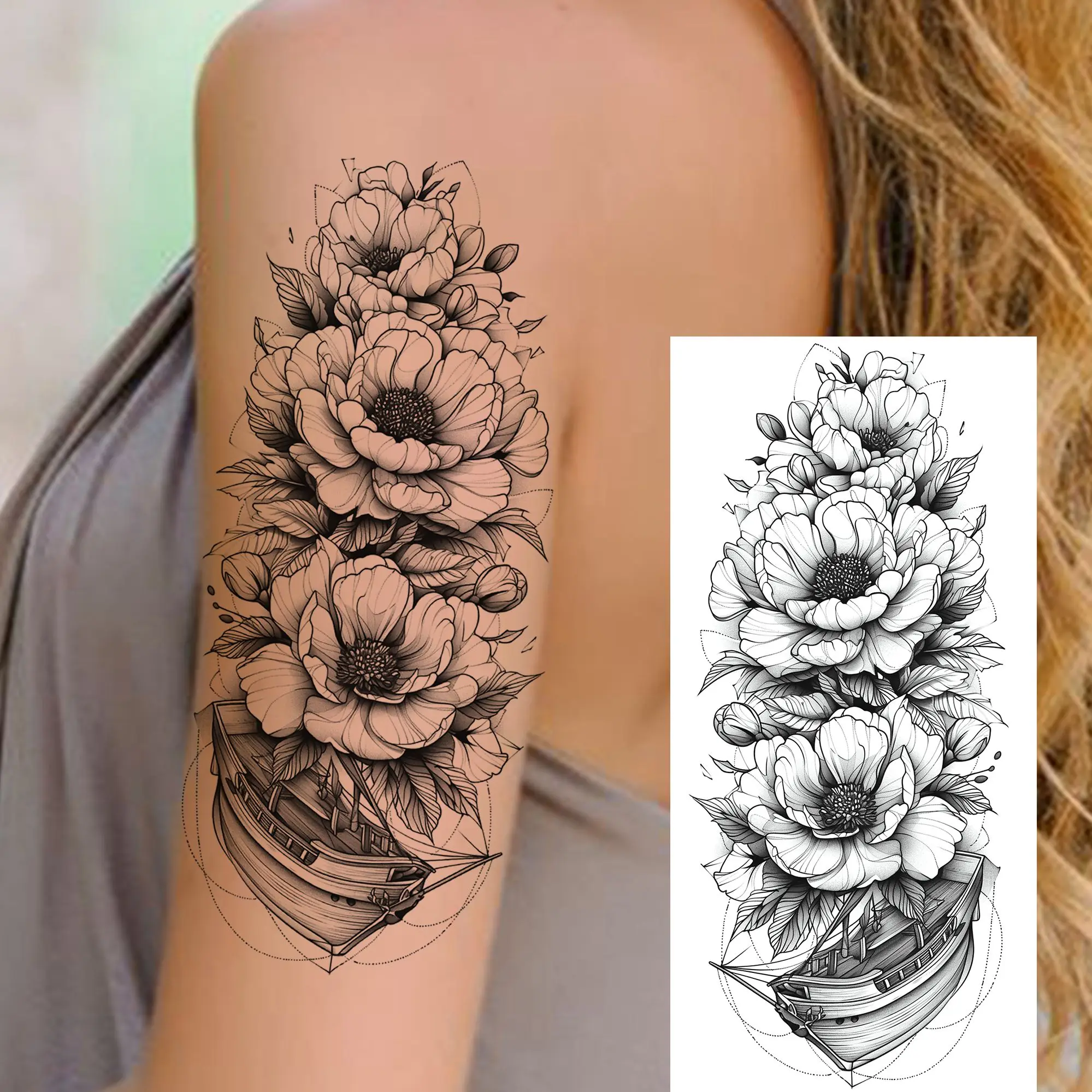 Japanese flower tattoo ideas and their meanings, image size:1999x1999