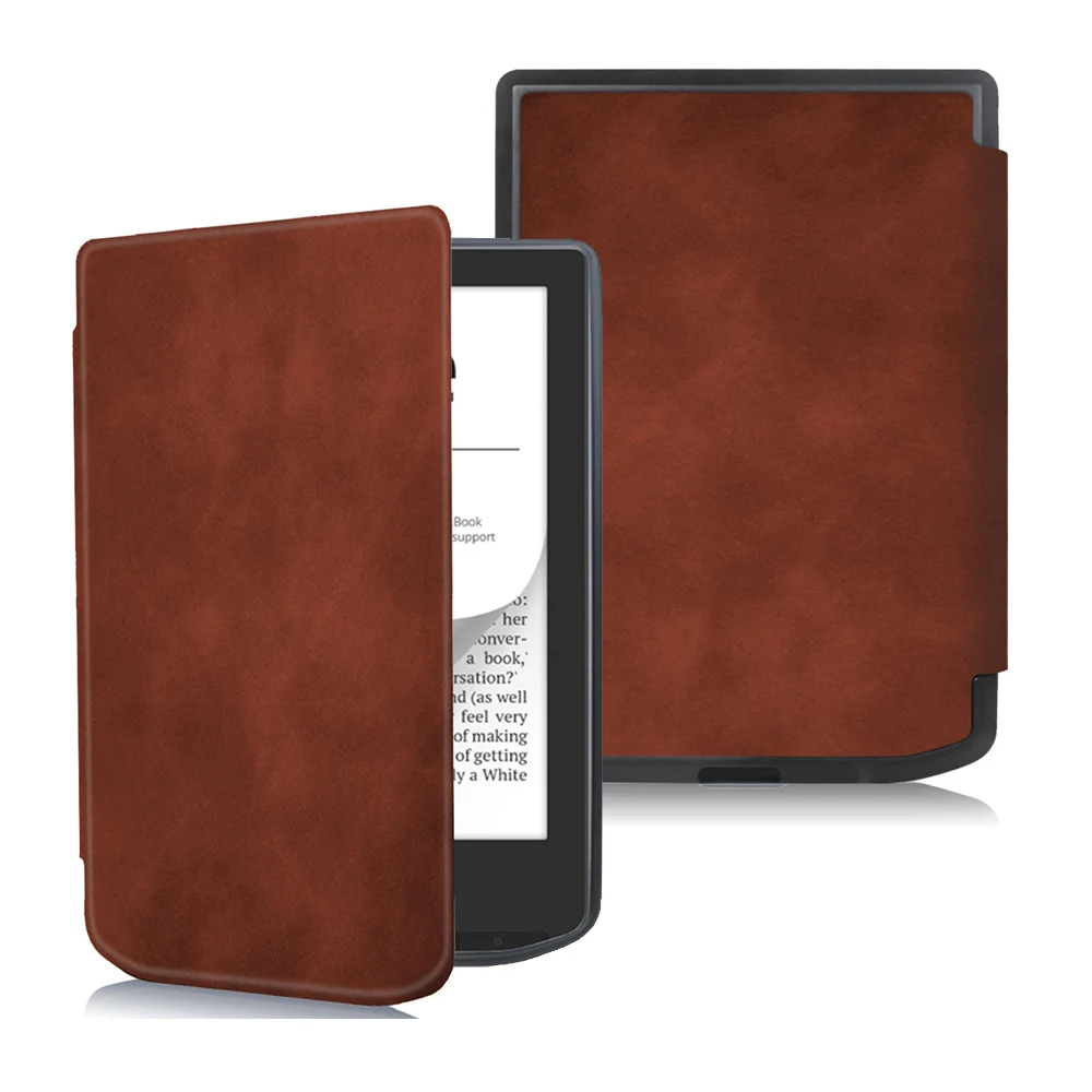 Slim PU Leather Folio Cover with Auto Sleep/Wake