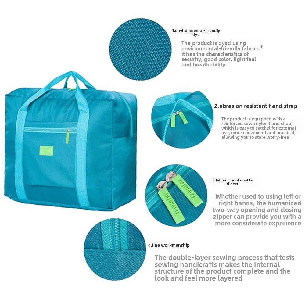Travel Bags Leisure Bag Canvas Tote Bag Fashion Fitness Travel Bag Dry Wet Separation Folding Tote Bag Large Capacity Waterproof Outdoor Storage
