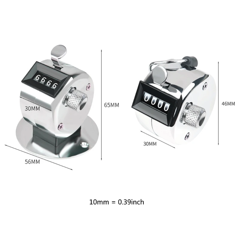 Portable 4 Digit Number Handheld Tally Counter Mini Mechanical Digital Counting Hand Click Golf Clicker hand tally counter,electronic counter