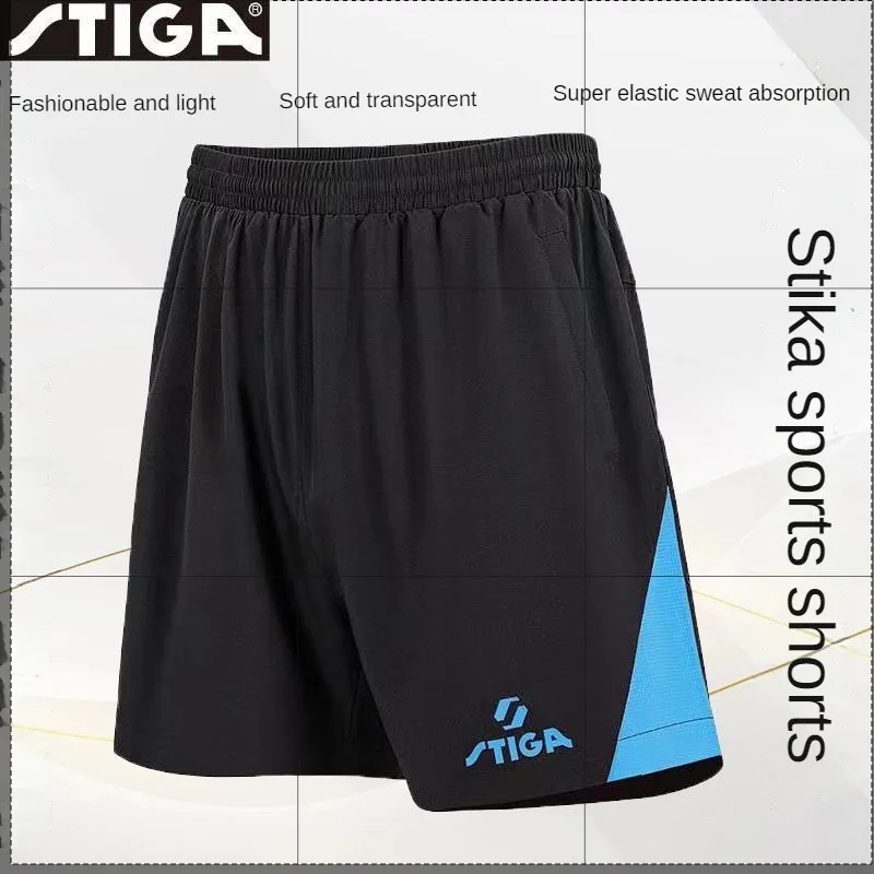 STIGA Table Tennis Sports Moisture Wicking Shorts table tennis shorts