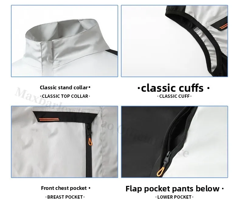 COMXZ 2025 Summer Cooling Vest Men Sleeveless Work Jacket with Fan Outdoor High Temperature Sun Protection USB Rechargeable