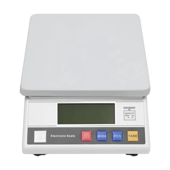 Bilancia da cucina digitale con capacità di 7,5 kg, incrementi da 0,1 g, tara, conteggio e caratteristiche di calibrazione, display LCD verde 1