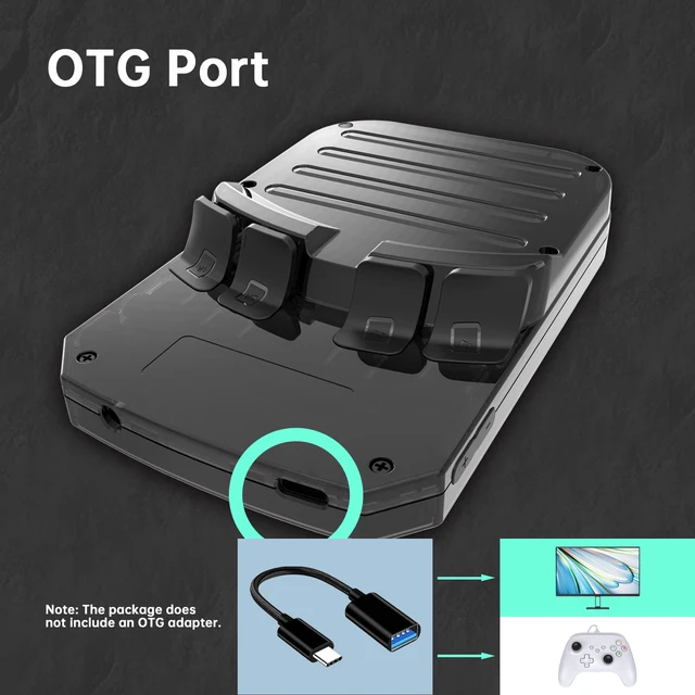 GAMINJA 3.5Inch Screen Portable Handheld Game Console Built in Classic Retro Games Linux System Retro Handheld Game Console 4