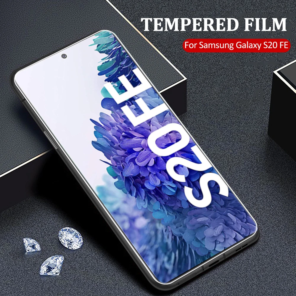 An Toàn Có Kính Cường Lực Dành Cho Samsung Galaxy Samsung Galaxy S21 FE 5G Bảo Vệ Màn Hình Trong Cho Samsung S21 FE S20FE S20 Fe 5G 4G S21FE Kính Cường Lực mobile tempered glass