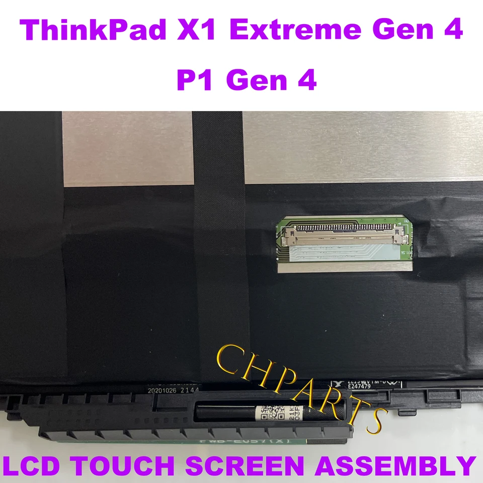 16インチLCDタッチスクリーン,40ピン,ラップトップ用アセンブリ