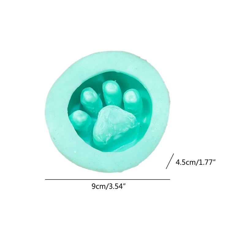 for Cat Claw Succulent Pot UV Crystal Epoxy Resin Mold Handmade Flower Pot Planter Silicone Mould DIY Clay Aroma Drop shipping