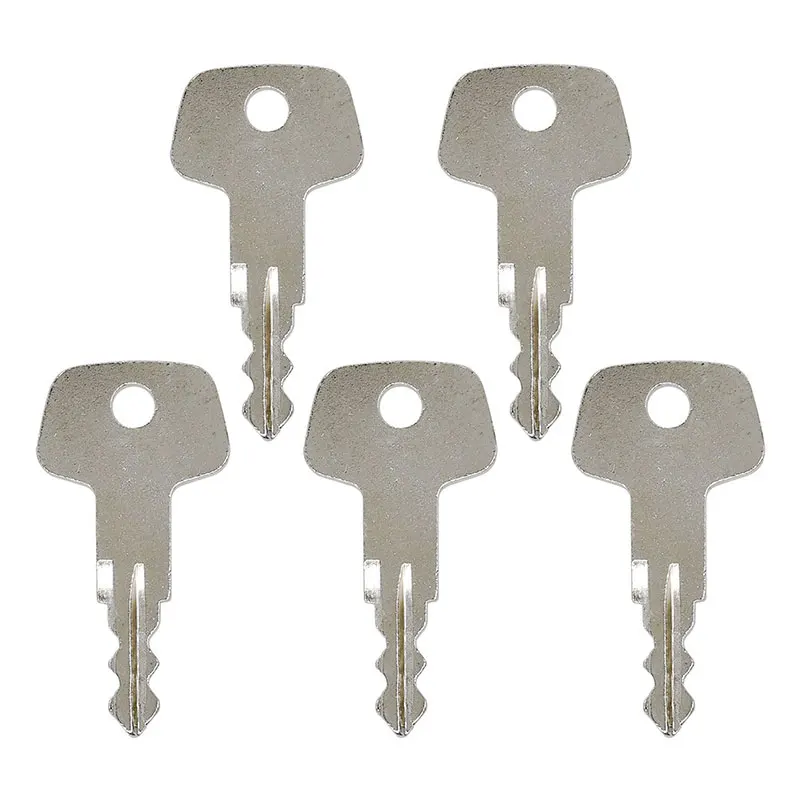 5 PCS Ignition Keys Gas Cap Fuel Cap Lock 706 Compatible With Liebherr Heavy Equipment J2