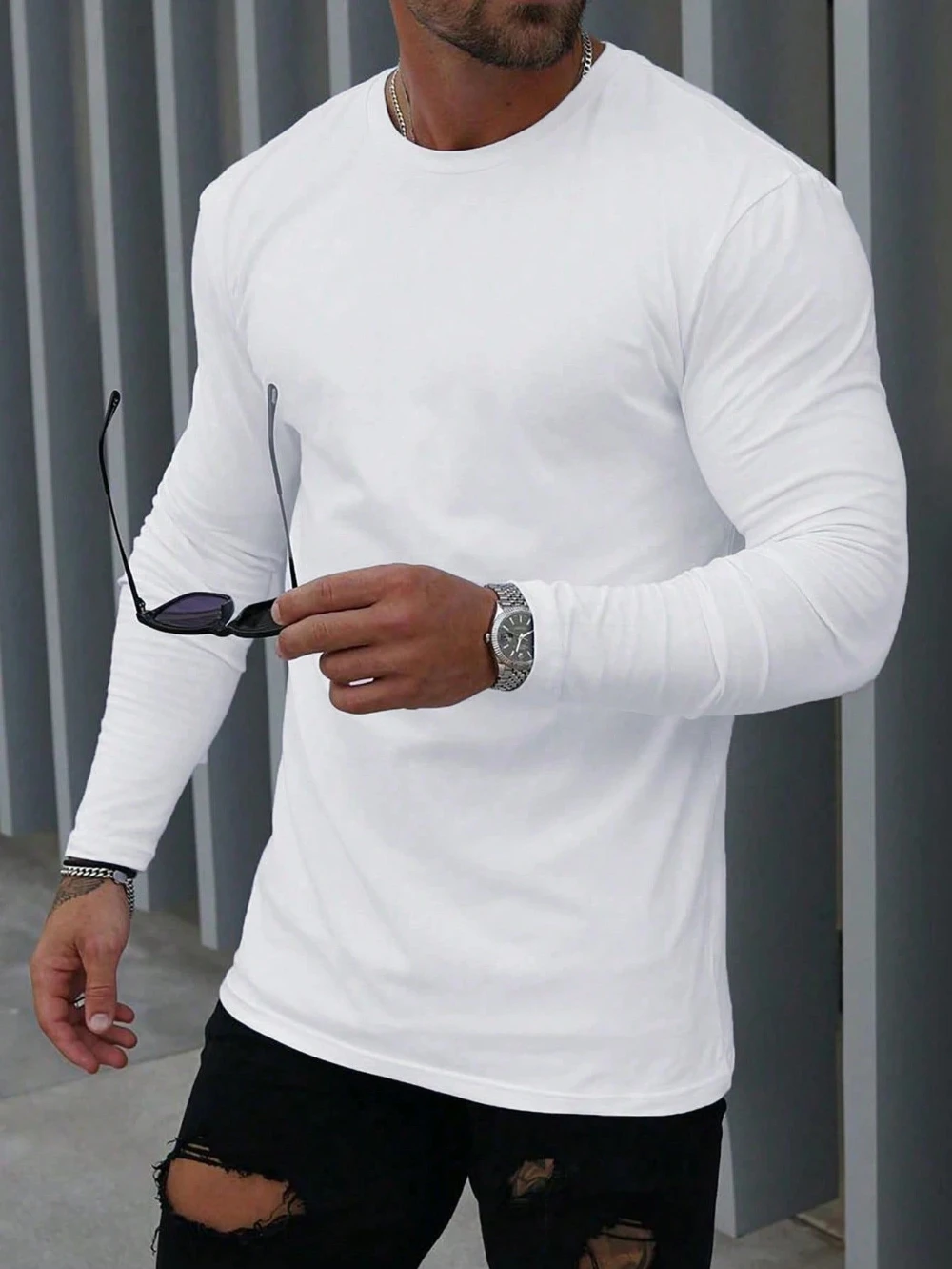 PlatiNum Cotton T-Shirt Detail 1