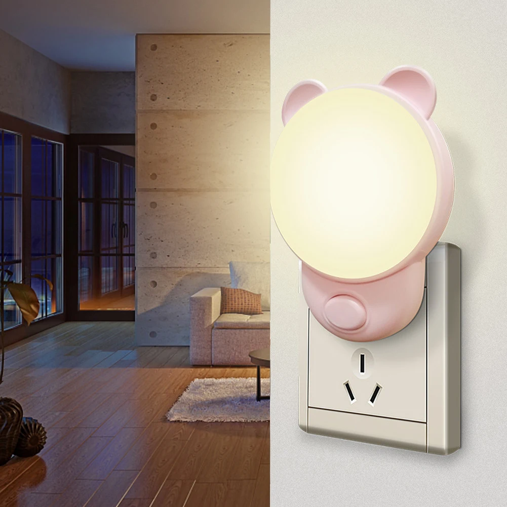 Charming LED Bedside Night Light - Perfect Gift for Children and Adults Alike