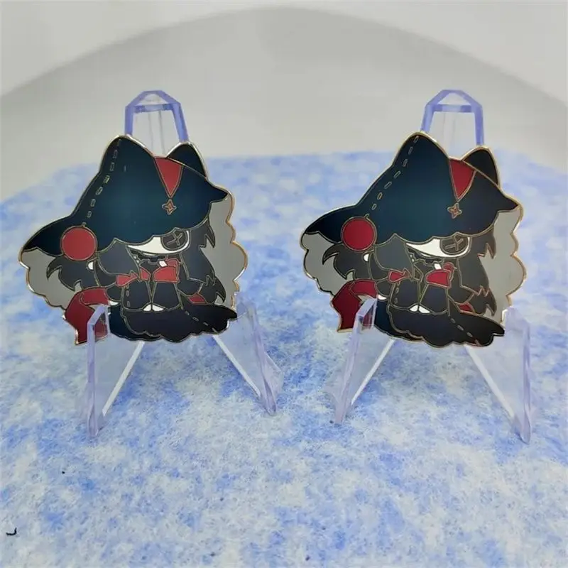 미스터리 핸드 퍼펫 시리즈의 마스터 Cat Bug Akz Audrey Leonard Night Goddess Metal Micro-Chapter Brooch