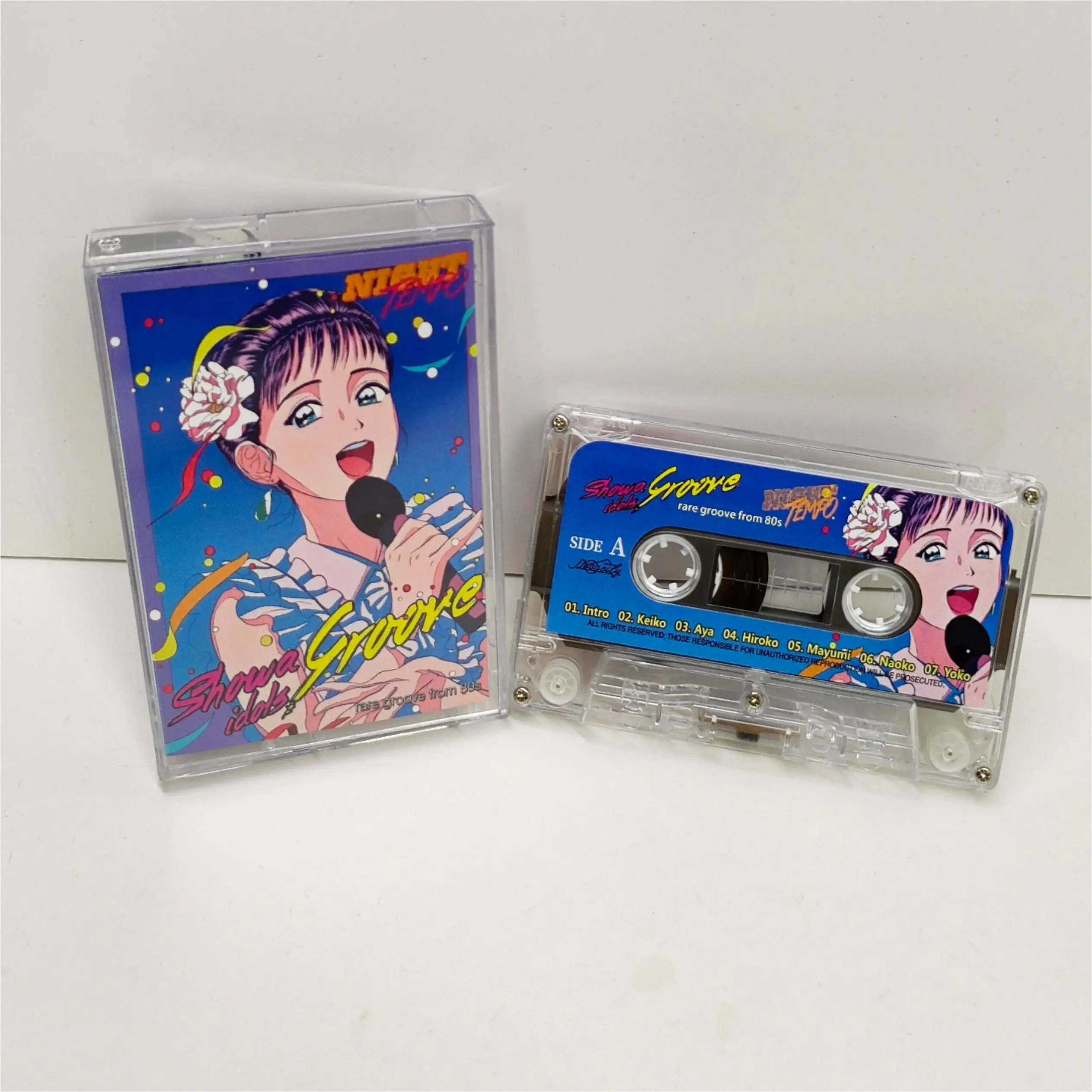 Vaporwave Tsukasa Hojo Night Tempo Music Tape Showa Idol's Groove