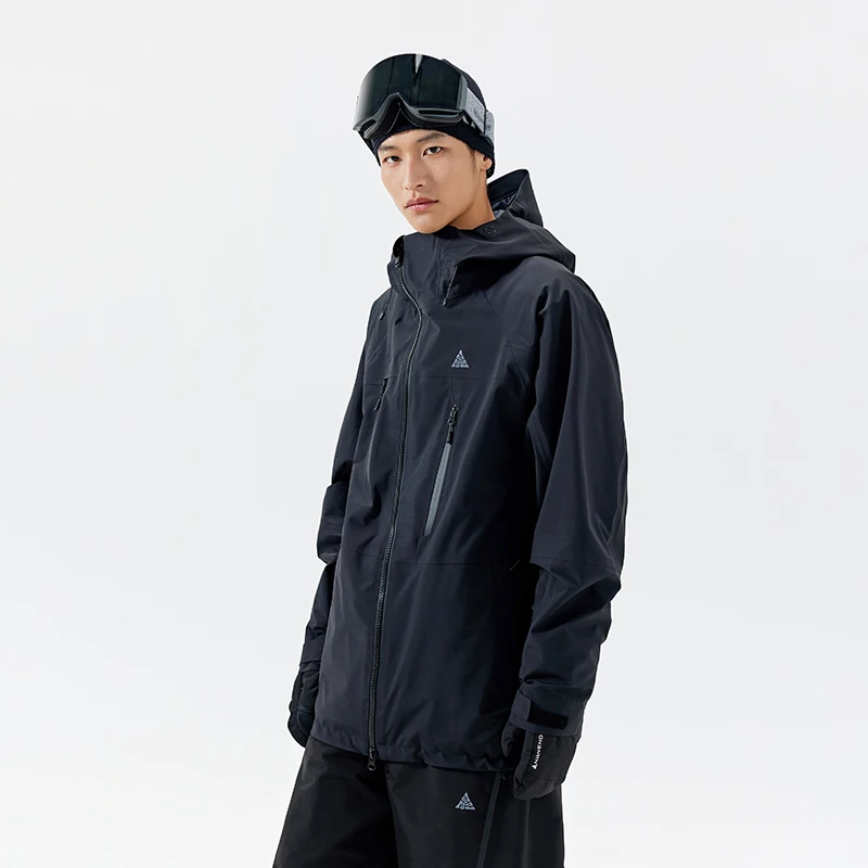 NANEND Snowboard Jacket 3L full-pressure rubber ski suit women's new coat top ski suit waterproof and warm men's snow