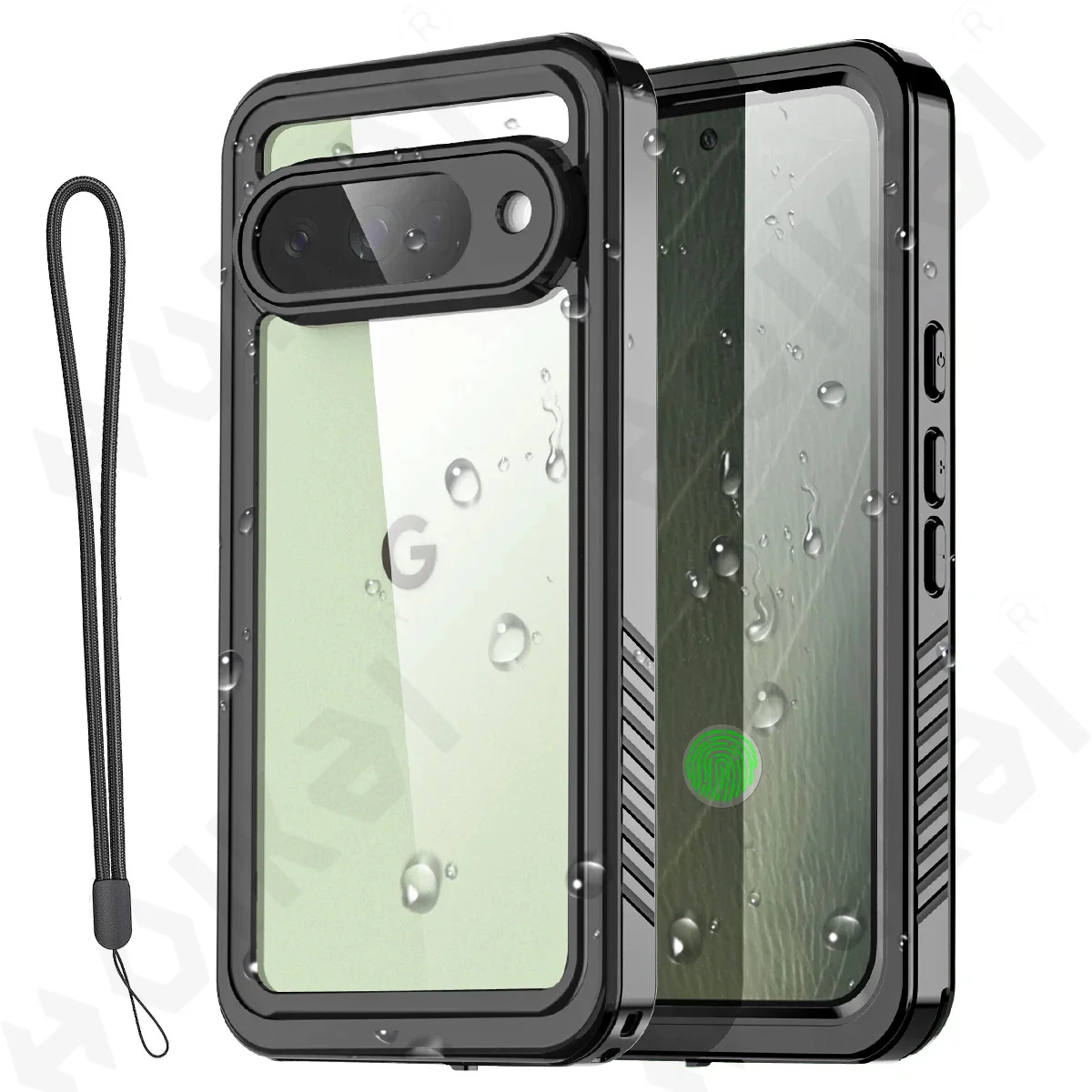 Premium IP68 Waterproof Metal Aluminum Swimming Phone Case - Luxury Underwater Protective Cover