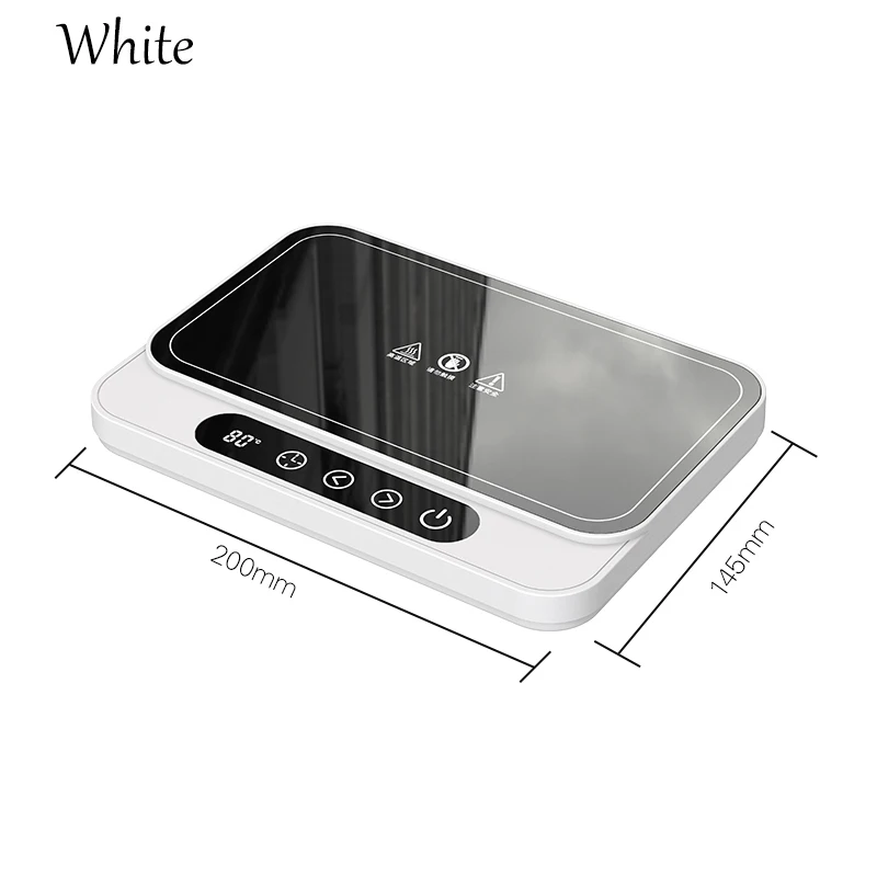 50 واط كوب سخان القدح دفئا لوح تسخين كهربائي 9 وال...