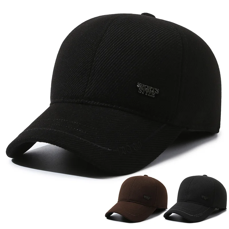 Berretto Invernale Con Paraorecchie Regolabile – Cappello Baseball Unisex Caldo E Morbido, Perfetto Per Neve, Trekking E Moto
