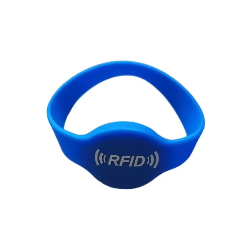 재기록 가능 RFID 스마트 태그 키, 손목 스트랩, 빈 데이터 복사 카드, 125KHz 팔찌 근접 토큰 배지, EM4305 T5577, 1 개
