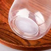 100pcs Disposable Daisy Flamingo Printed Milk Tea Cups  Food Grade PP Plastic Mug Juice Fruit Leak Proof U-shaped Cup with Lid 6