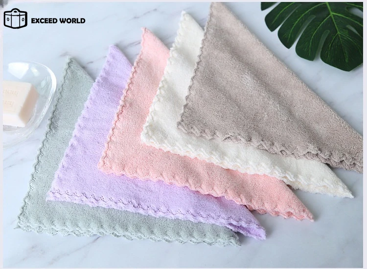 Description Picture 5 of itemSuperfine Fiber Cartoon Melange Child Towel Hand Towel Pinafore Home Cleaning Face for Baby for Kids High Quality Face Towel