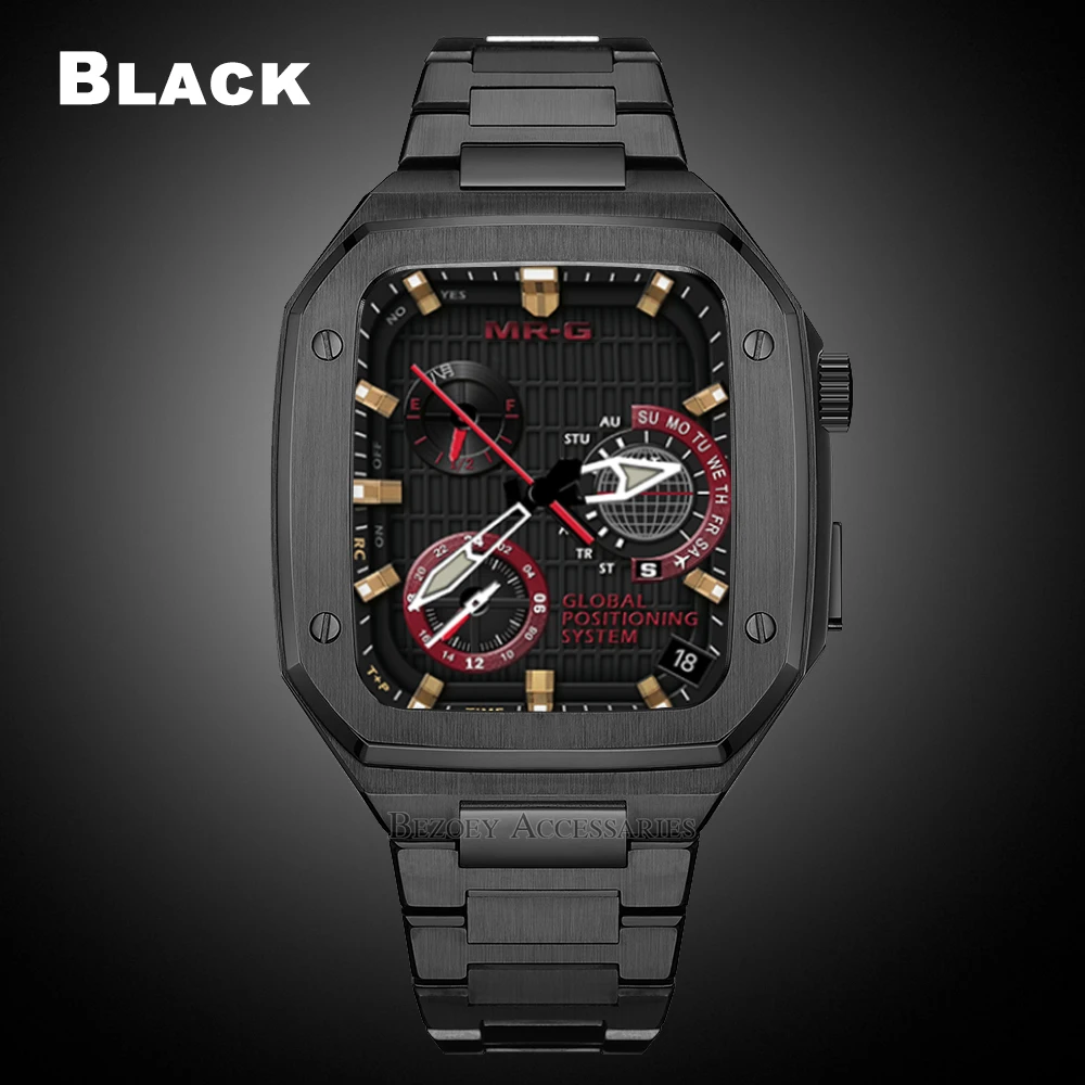 Deluxe Metal Bezel Frame and Strap Mod Kit
