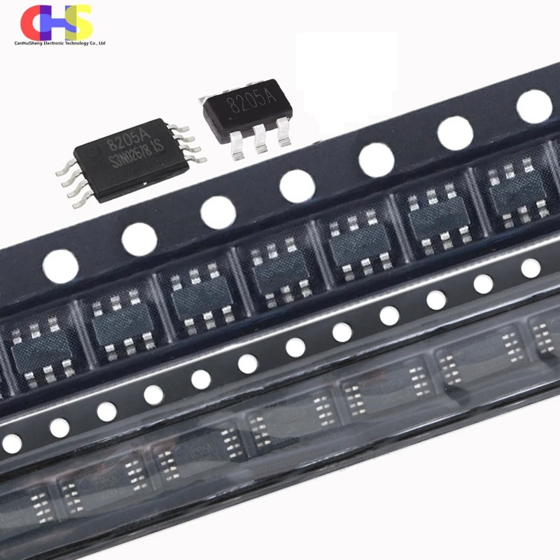 20-FS8205A-TSSOP-8-FS8205S-DW01A-SOT23-6-FS8205-DW01-8205-SOT-23-8205A ...