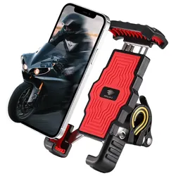 RION Bike Mobile Cell Phone Support Holder Cellphone Bicycle Motorcycle Mount Accessories Bracket 4.7-7 Inch Universal