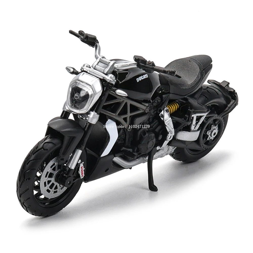 Bburago 1:18 alloy motorcycle Ducati X Diavel S Honda Suzuki GSX