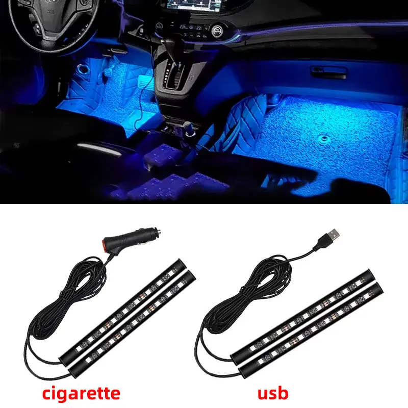 2-in-1 LED Car Neon Footlight 1
