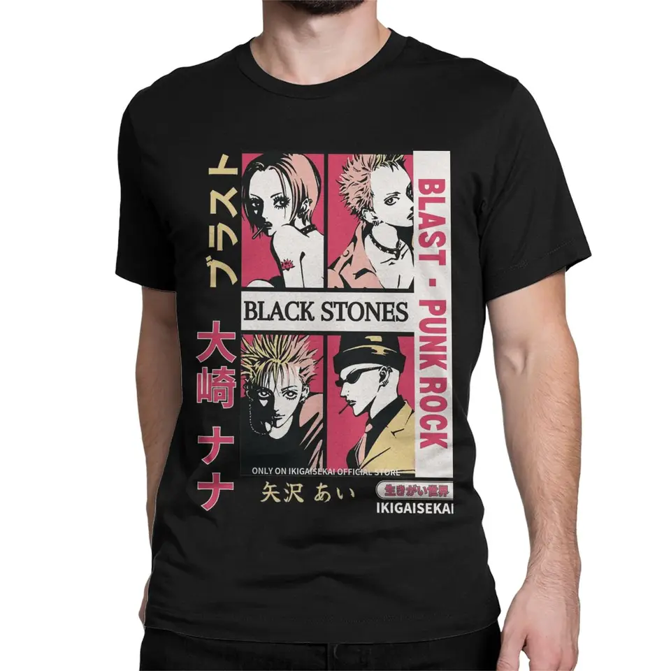NANA BLACK STONES STAFF Tシャツ　非売品　激レア NANA T-Shirts BLACK STONES size L ai yazawa short sleeve