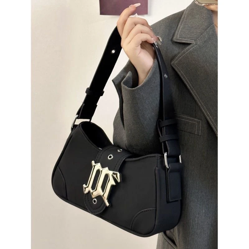 Girls Niche Retro Design Shoulder Bags Hot Sale Women New Daily Versatile Handbag Female Fashion Simple Suede Bags - 2