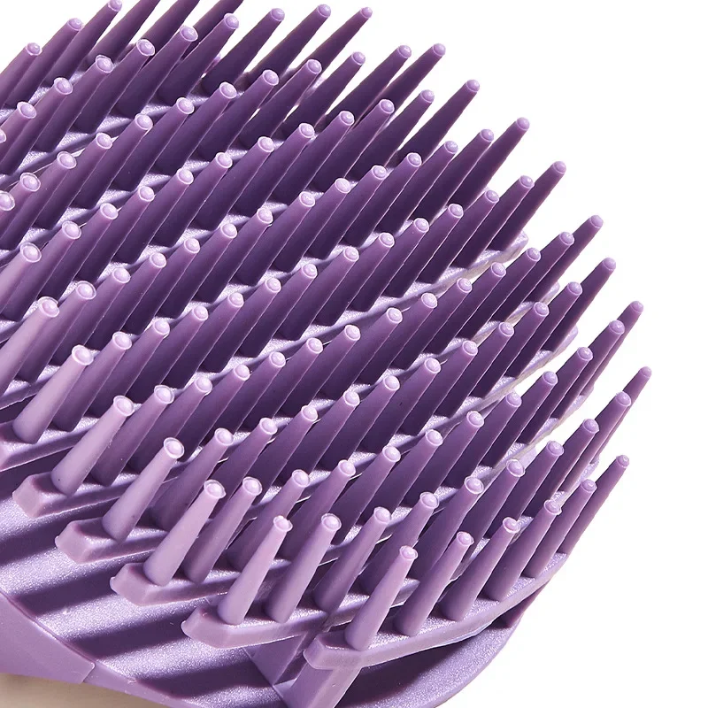 Silicone Shampoo Scalp Hair Massager Head Body Scalp Massage Brush Hair Washing Exfoliator Head Scrubber Tools