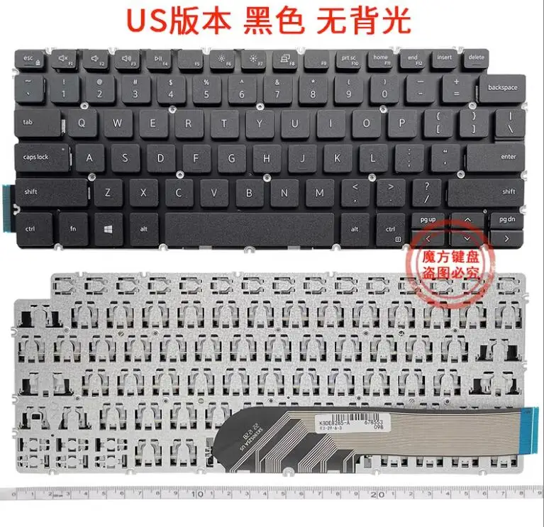

Клавиатура US для Dell Vostro 14-3000 3400 P132G 3401 3402 3405 5402 5408 5409 черная без подсветки