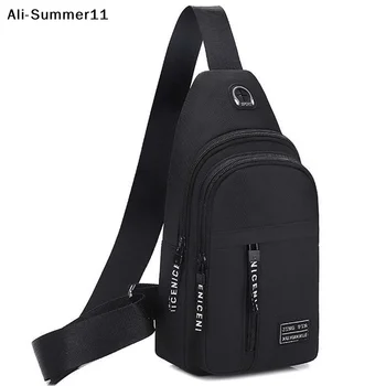 【A11】1Pc 2026 New Men's Outdoor Sports Chest Bags Shoulder Bags Male Multi-functional Crossbody Bags Travel Sling Bag 1