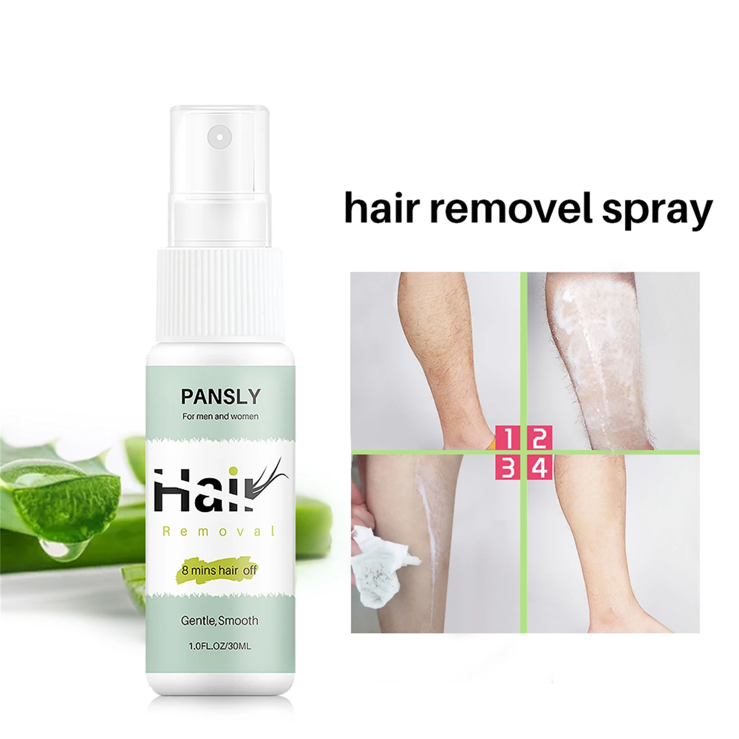 Permanent Powerful Hair Removal Spray Inhibitor Hair Growth Beard Armpit Leg Bikini Painless Depilatory Remover Nourishes Repair images - 6