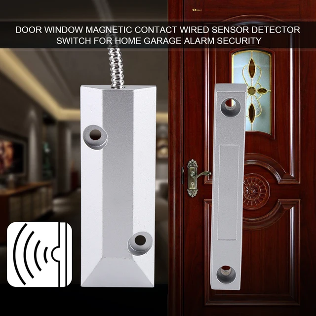 Sensore Magnetico Wireless 433MHz Per Allarmi - Contatto Per Porte E Finestre, Sicurezza Domestica - Foto 1