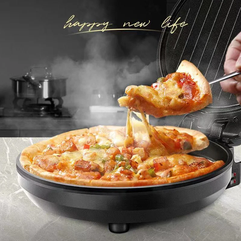 110v 220v Electric Pizza maker 12" pizza pan bake doughts in 5 minutes Automatic electric Pizza oven