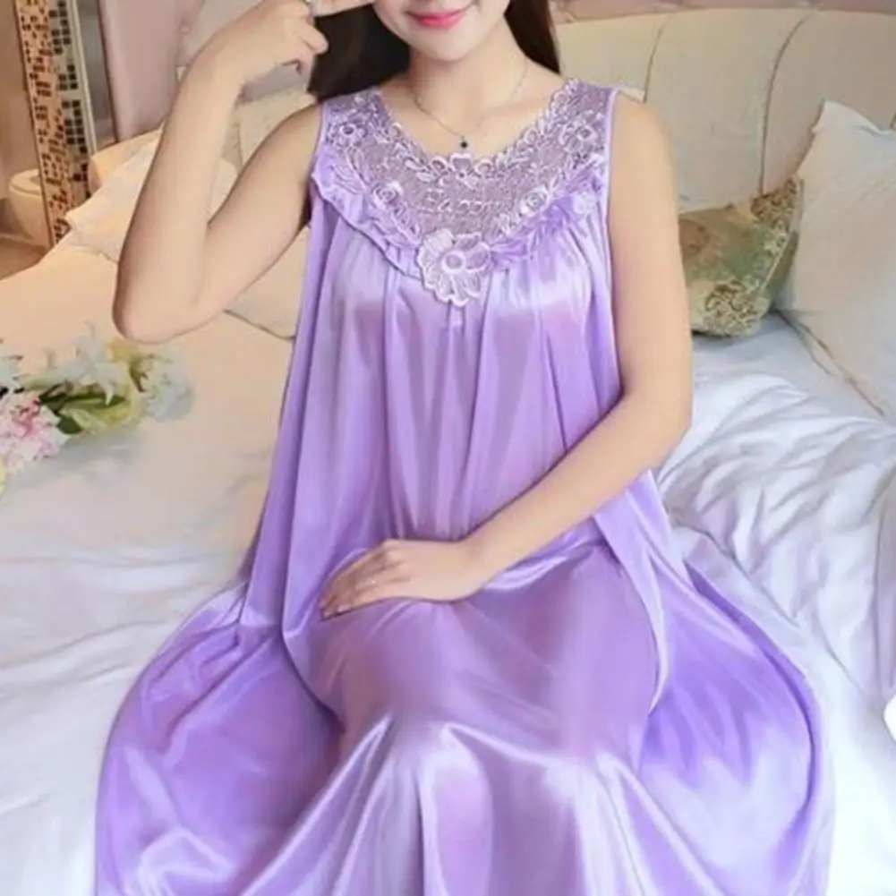 Women Nightgowns, Practical Sling Breathable Sleepshirt