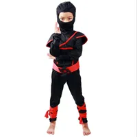 Costume de Cosplay Ninja pour enfants, robe fantaisie de fête d'anniversaire pour garçons, vêtements de carnaval pour enfants 2