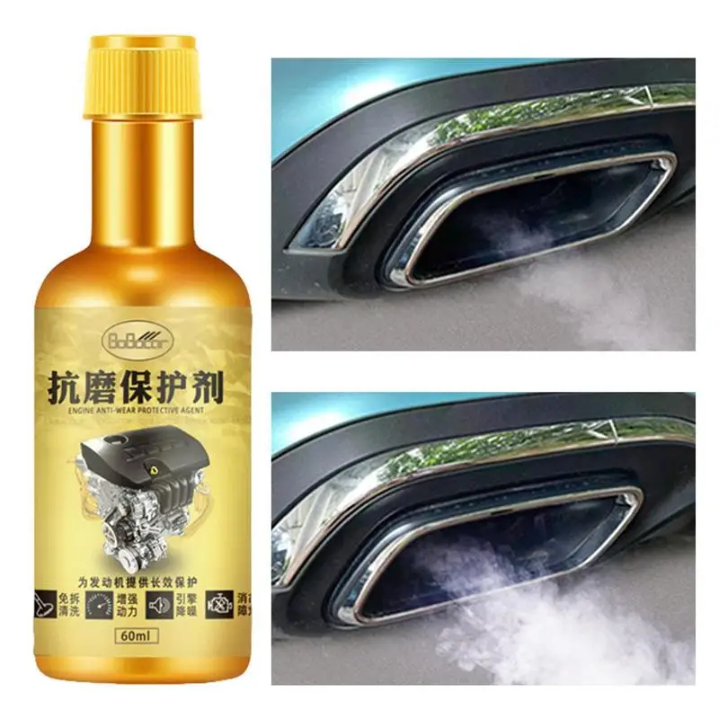 60ml Car Engine Oil Additive Car Care Product  For Engine Restoration Noise Reduce Engine Protection Agent Car Engine Oil