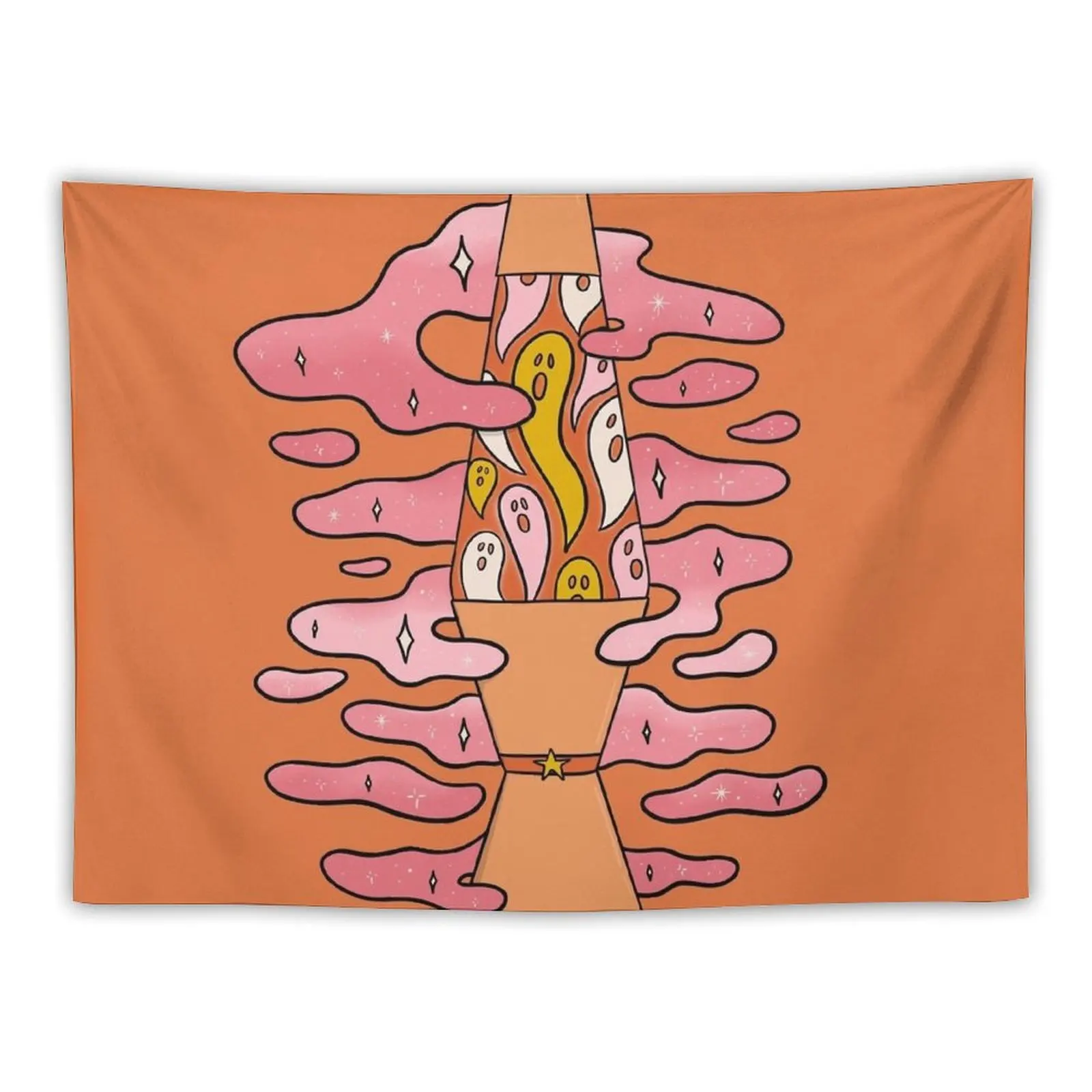 

Spooky Lava Lamp Tapestry Room Decor Aesthetic Home Supplies Bedroom Deco Tapestry