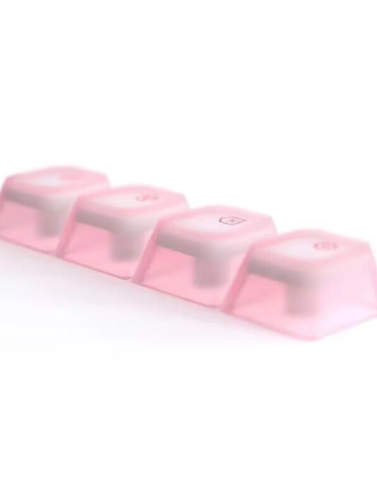 Keycap para Teclado Mecânico, Keycaps, Translúcido, Silicone,