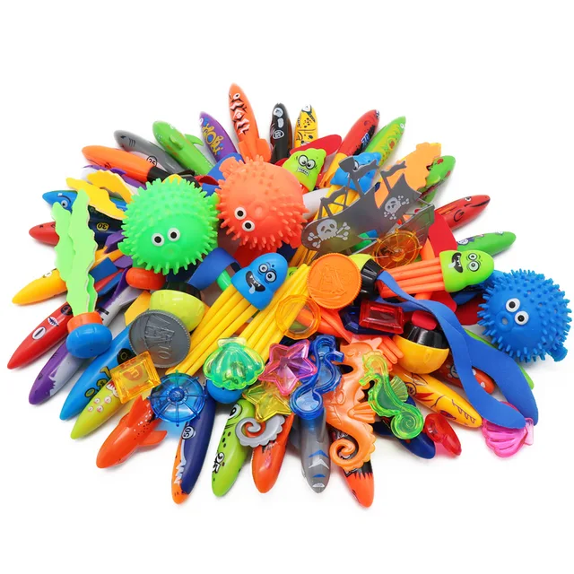 NEW 2/3/4/5/6PCS ABS diving toys children's pool play water toys diving ring personal game water toys family travel 5
