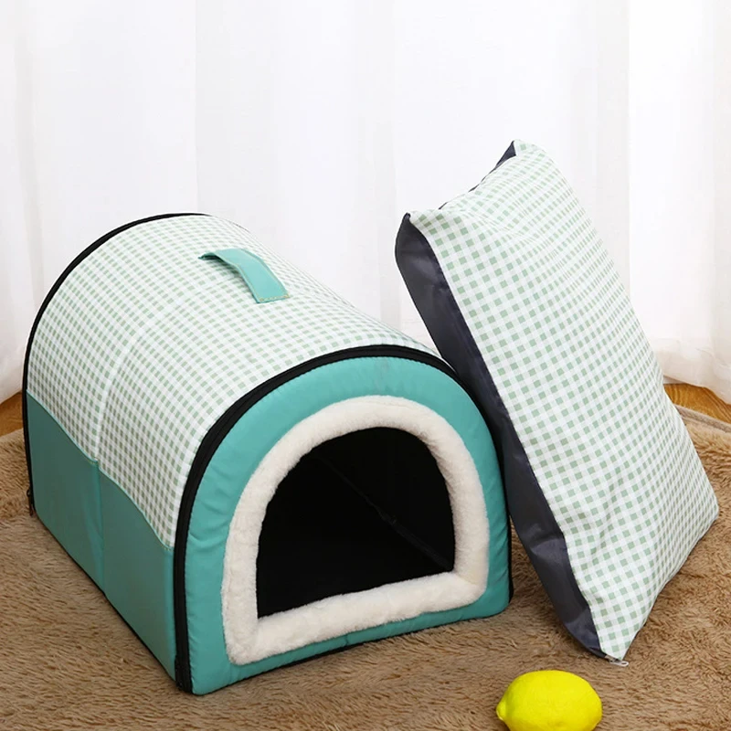 Enclosed Warm Dog Bed 2