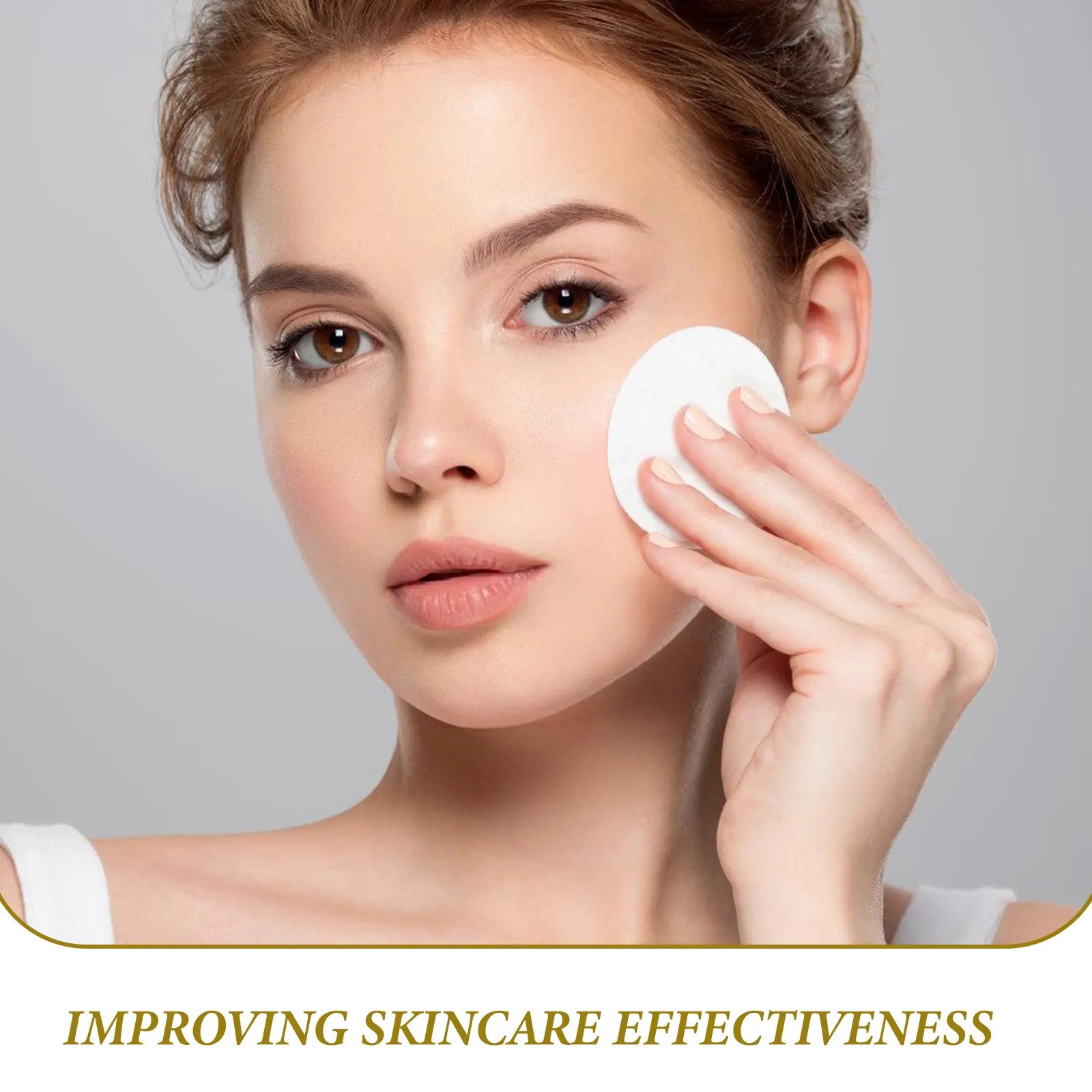 1200개 살리실산 오벌 페이스 패드 일회용 각질 제거 페이셜 클렌징 패드 딥 포어 블랙헤드 여드름 치료