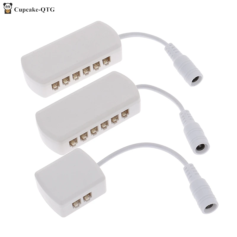 4/6/12Ports 2510 Hub Splitter Junction Box Distributer Connectors Male Plug LED Cabinet Light Adapter 2.54 Spacing Indoor electrical junction box electrical box electrical distribution box