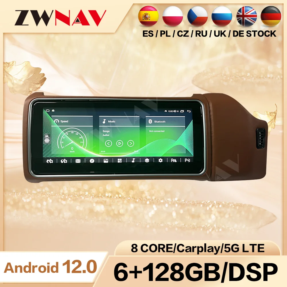 

Automotive Central GPS Navigation Multimedia Android LCD For Land Rover Evoque 2014 2015 2016 2017 2018 Radio Carplay Bluetooth