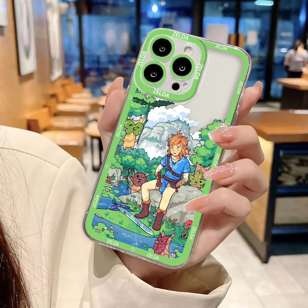 Clear Cartoon Legend Phone Case
