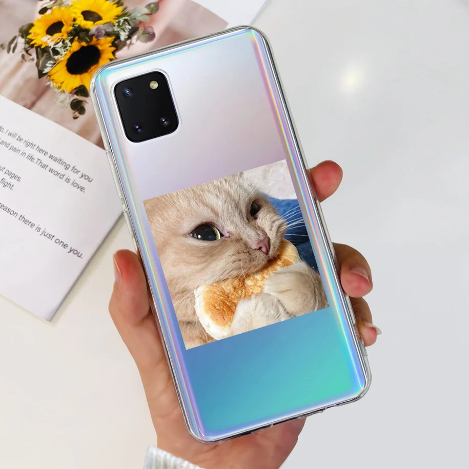 Cute Butterfly Slim Clear Silicone Phone Case Cover