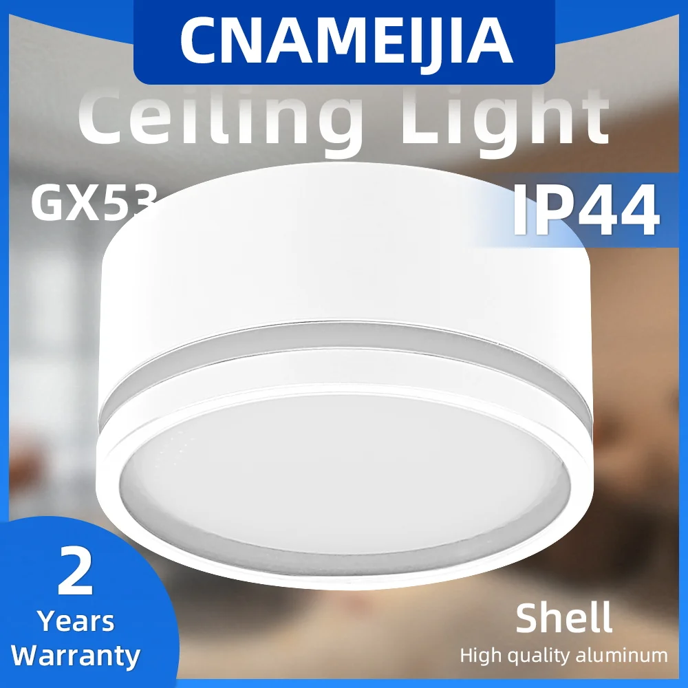 Description Picture 5 of itemSurface Mounted DownLight Indoor Led Spot Spotlight Home Replaceable Gx53 Bulbs 110V 220V Ceiling Light For Living Room Lighting