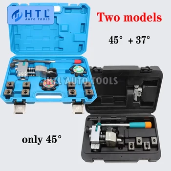 45°/37° Professional Brake Tube Line Flare Brake Pipe Flaring Tool 45/37 degree Set , Single, Bubble, Double Flare Tool Kit 1